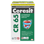 Цементная гидроизоляция Ceresit CR 65, 20 кг